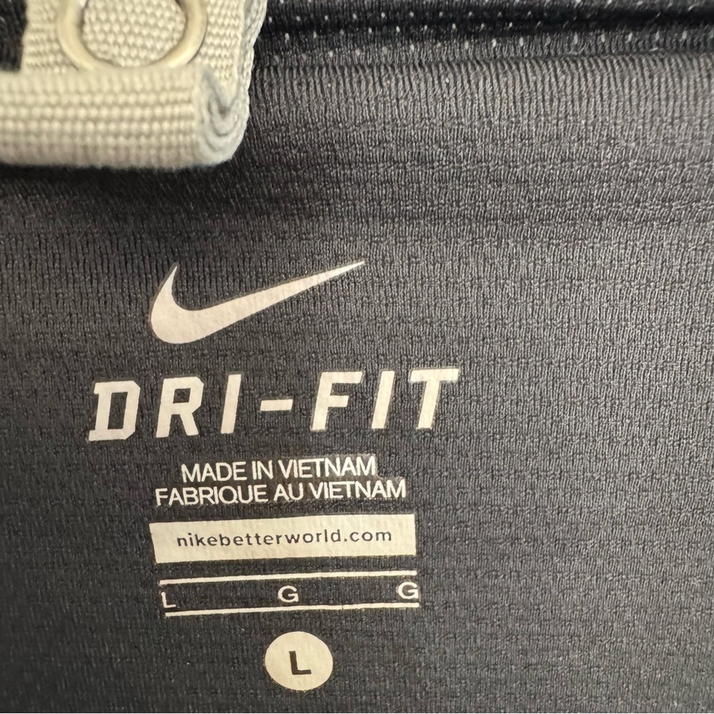 Nike Dri Fit Mesh Long Sleeve Crop Shrug Size Large - Picture 4 of 7